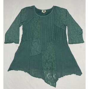 Catalog Classics Tunic - Size L - Green